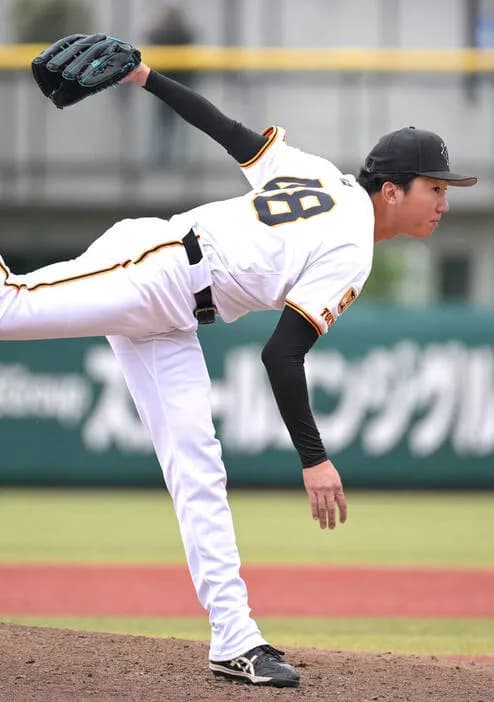 田中千晴の目標「アウトローに１６０キロを投げる」