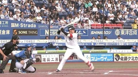 本日の侍ジャパン練習試合、ロッテ西川史礁が6番レフトでスタメン！