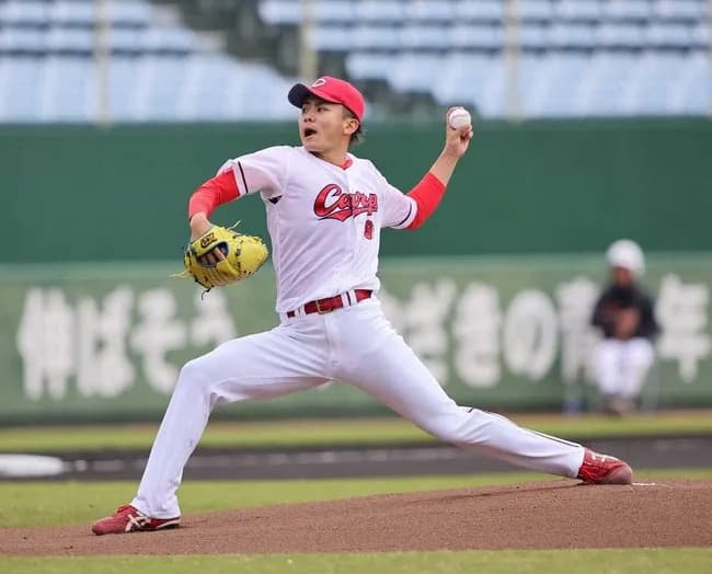 悲報 練習試合先発してた広島の辻、261球投げて中3日だった模様