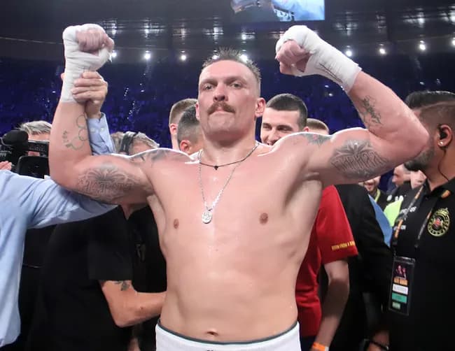 「現ボクシングヘビー級統一王者ウシクにMMAルールで勝てたら100億円」←お前らやる？