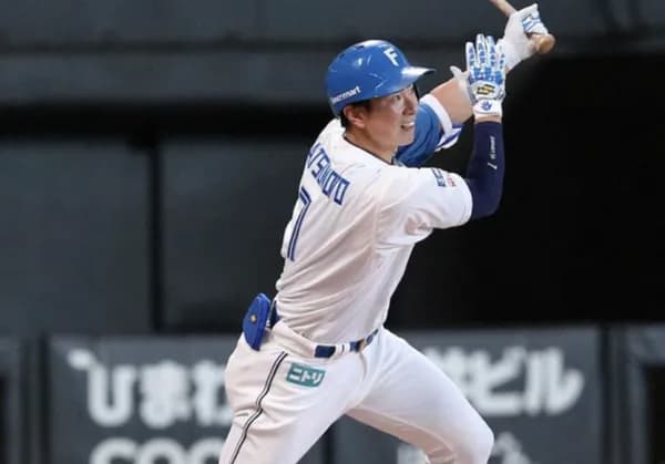 日本ハム松本剛、FA権行使　13日から全球団との交渉スタート