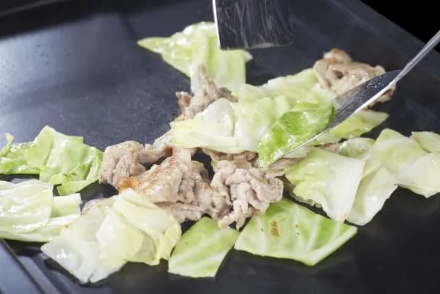 キャベツって焼いたら美味いね