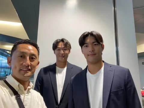 DeNA清水麻成＆金渕光希が台湾へ出発！アジアWリーグ参加で武者修行 トレーナーも帯同