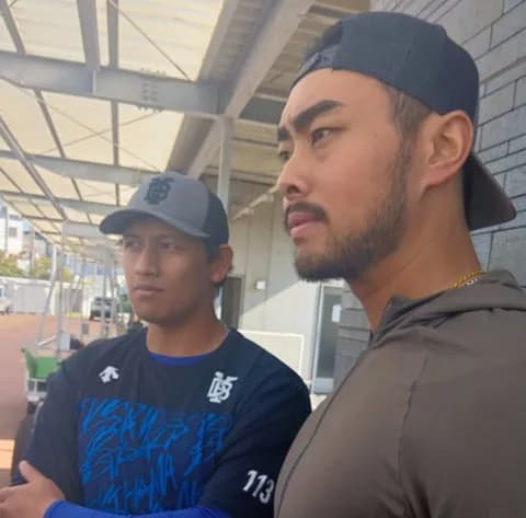 DeNAテスト生・林家正が4日間の挑戦を終え取材対応「ベイスターズでプレイできたら」