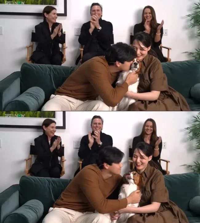 【画像】大谷翔平さん、MVP発表に真美子ではなく犬とキスしてしまい大炎上ｗｗｗｗｗｗｗｗｗ