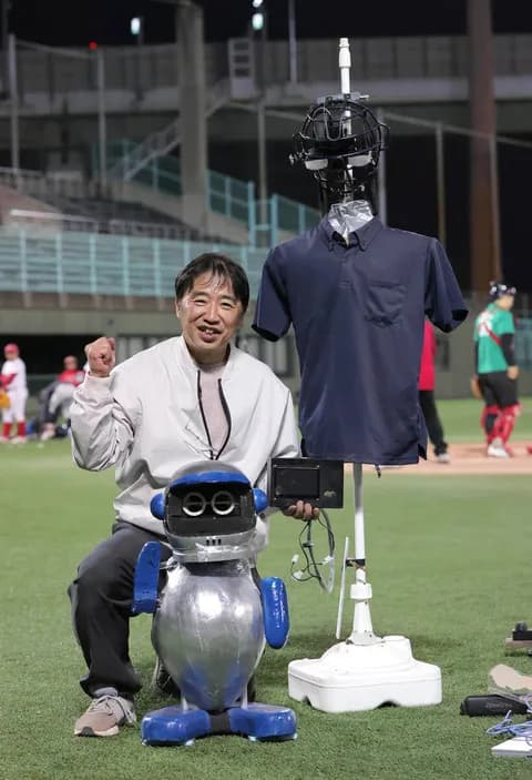 【野球】日本初の「ロボット審判」実用化へ向けた実証実験　プロジェクト代表「まだまだ課題が山積みです」