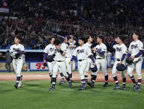 【明治神宮大会】明大が延長10回タイブレークで敗れ初戦敗退　日本ハム１位大川慈英「力不足」