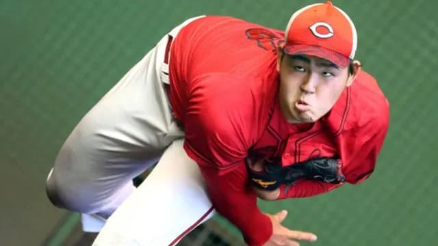 カープ小船翼198cm、体重10kg以上増！高卒1年目で2球種習得！新井監督「すごく真面目」