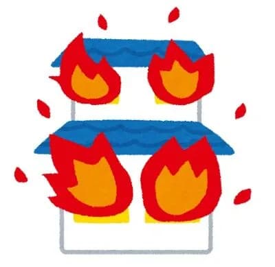 大分の火事🔥ガチでやばい…170軒家が燃える