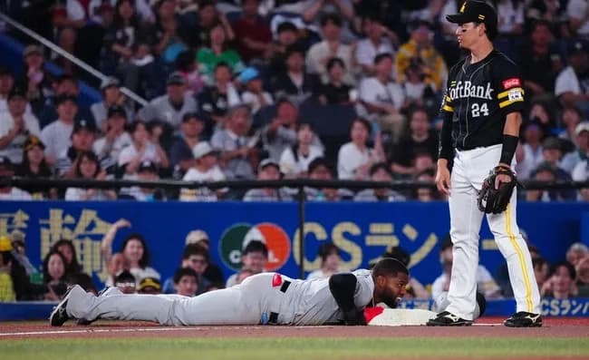 野球規則改正　「肉体的援助」の表現を「アシスト」に修正　6月にロッテ・ポランコに適用