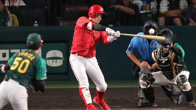 カープ小園『150km以上直球打率.168』←来季以降の改善点。