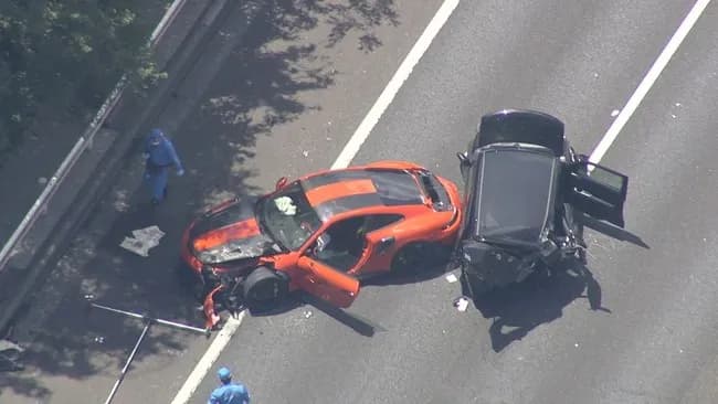 【悲報】ポルシェで268km出して夫婦を死亡させたおっさん「制御困難な走行をした事実はありません」