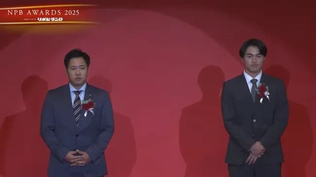 【プロ野球新人王】パはロッテ1年目・西川史礁　セはヤクルト1年目・荘司宏太　