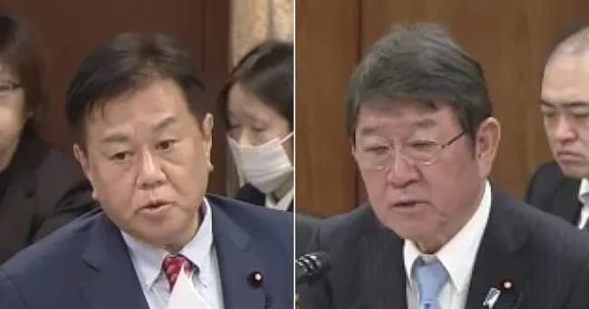 外務大臣「岡田が悪い」 立憲民主党「そうだそうだ岡田が悪い」