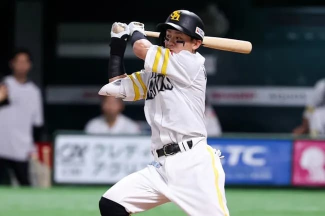 飯田哲也（5年間ホークスでコーチ）、首位打者・牧原大成に苦言「443打席で四球7は流石にマズイ」