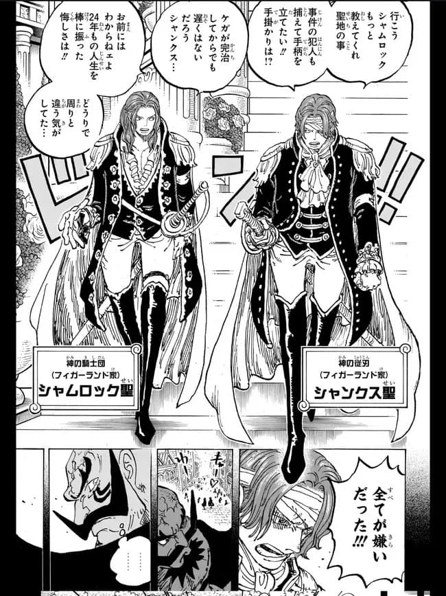 【ONE PIECE】天竜シャンクス「ロジャー海賊団の全てが嫌いだった」