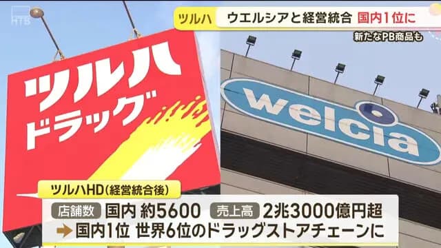 ツルハ「合体するぞ！」ウエルシア「おう！」