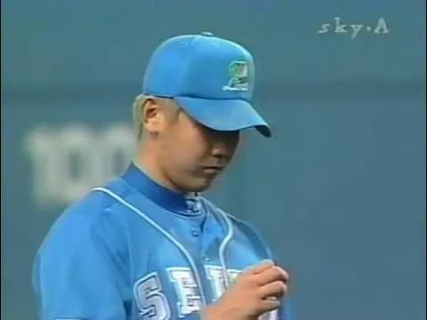 2001年 松坂大輔 15勝15敗 240.1回 214三振 防3.60