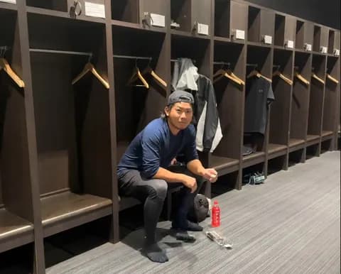 カブス・今永昇太さん、DOCKで発見される「オダンゴスゴーイオイシイネ」