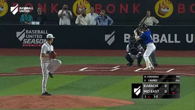 ドバイのプロ野球リーグは完全エンタメやね