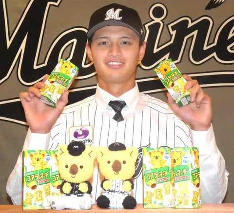 ロッテドラ2毛利、背番号13でチームの顔を目指す