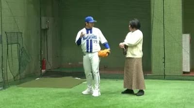 De山崎康晃、お笑い芸人のYouTubeに登場