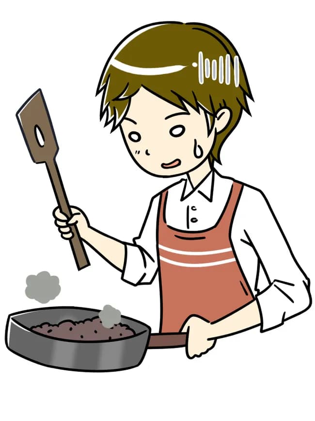 料理の勉強をはじめたんやが、コツを教えてくれ