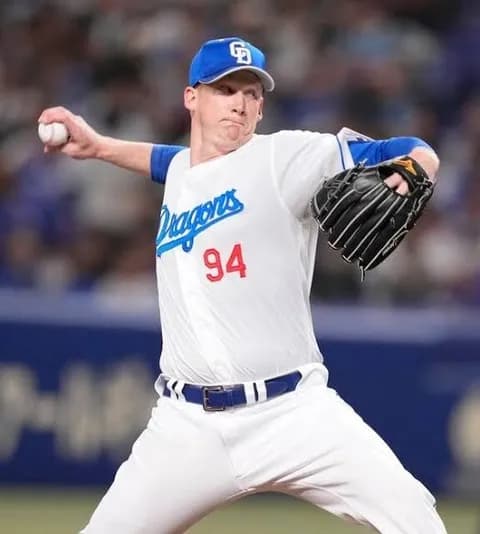 ヤクルトが元中日ナッシュ・ウォルターズを獲得調査