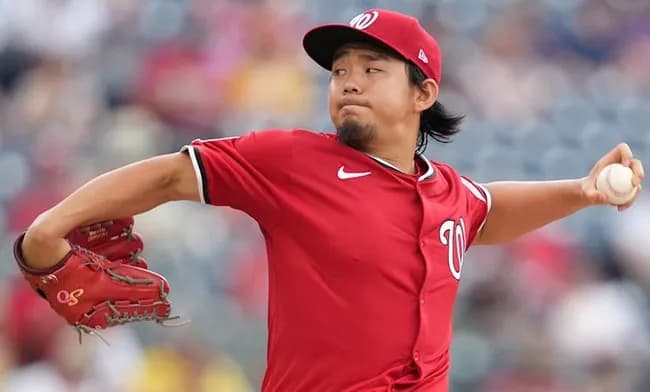小笠原慎之介 MLB　23試合 38回　防御率 6.98 勝利 1敗戦 1 ホールド 1セーブ 0 奪三振 30