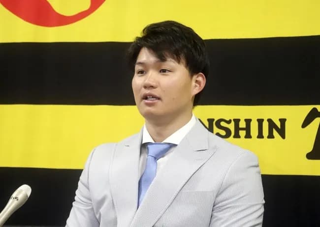 阪神・森下翔太　1億3200万円増の2億1千万円でサイン　全143試合に出場、打率2割7分5厘、23本塁打、89打点　WBCへ意欲