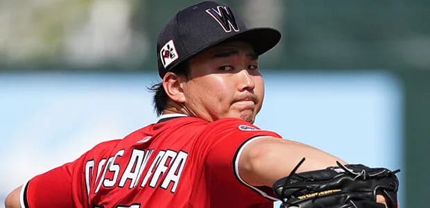 小笠原慎之介 MLB　23試合 38回　防御率 6.98 勝利 1敗戦 1 ホールド 1セーブ 0 奪三振 30
