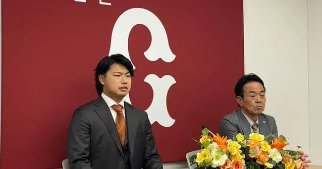 巨人・水野編成本部長、現役ドラフトで松浦慶斗を指名した経緯を説明