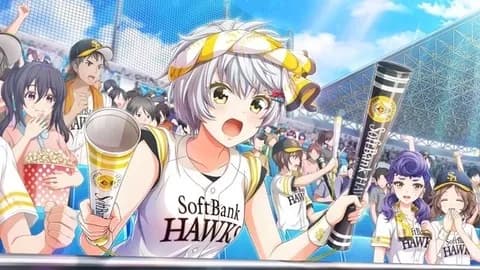 画像　美少女ゲームがパリーグ６球団とコラボした画像がこちら