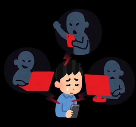 ネットで誹謗中傷されました！←これ