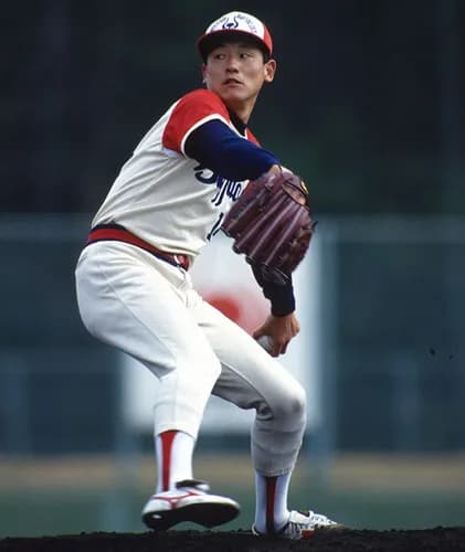 阿波野秀幸さん、新人から3年間で58完投