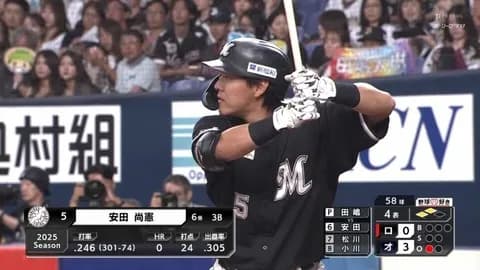 ロッテの和製大砲・安田尚憲さん、150キロのストレートが苦手だった