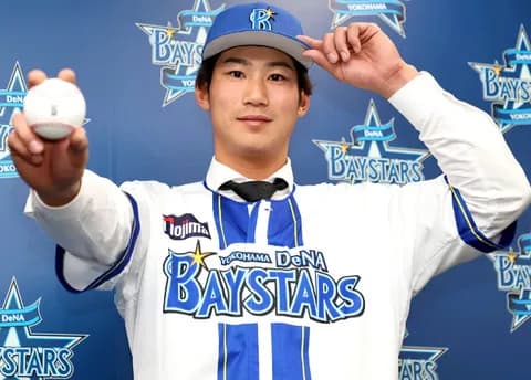 現役ドラフトでDeNAに加入の濱将乃介が入団会見「ハマのハマショーと呼んで」