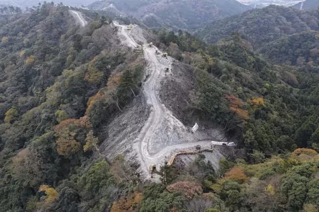 メガソーラー業者が無許可で大規模森林伐採、「前例のない規模」