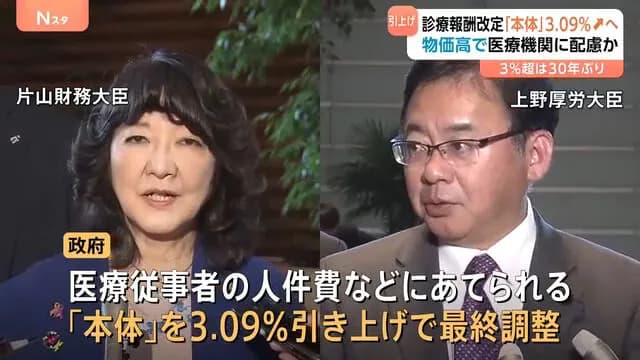 診療報酬（お医者さんのお給料）、来年から脅威の3.09%上げへ！3%越えは30年ぶり！