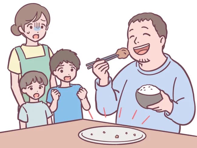 「食い尽くし系夫に困ってます」←これ