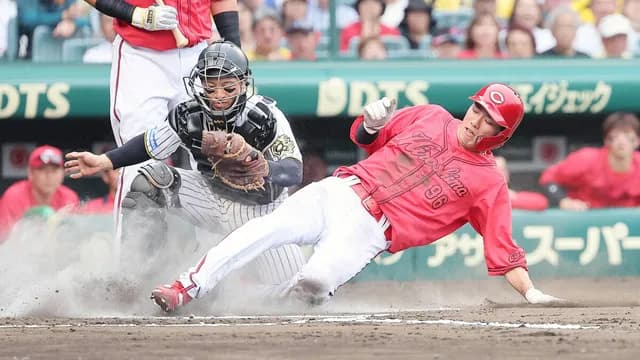 カープ中村奨成『二桁盗塁』に挑戦！福地＆赤松コーチから技術学ぶ