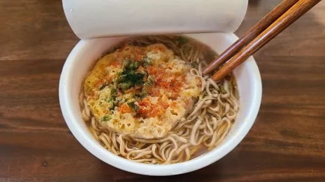 年越しソバがカップ麺