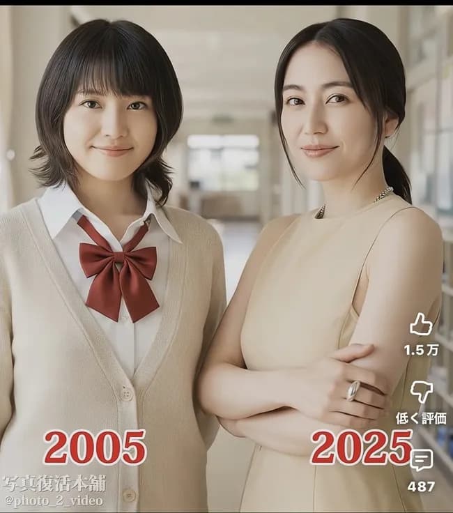 【画像】長澤まさみ(18)と(38)、どっちがいい？