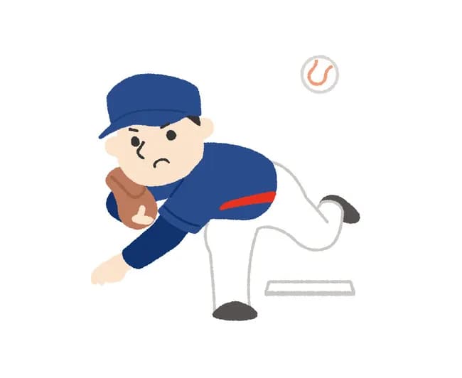 スローボール(緩急つきます、打ちづらいです)←投げる投手が少ない理由