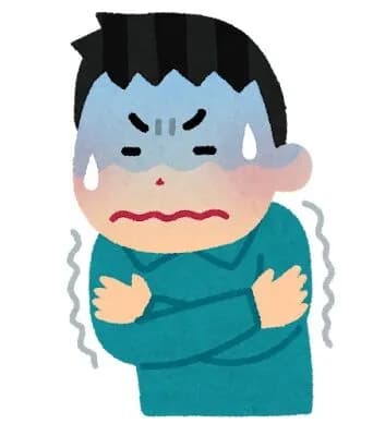 熱あって寒気やばいんやが