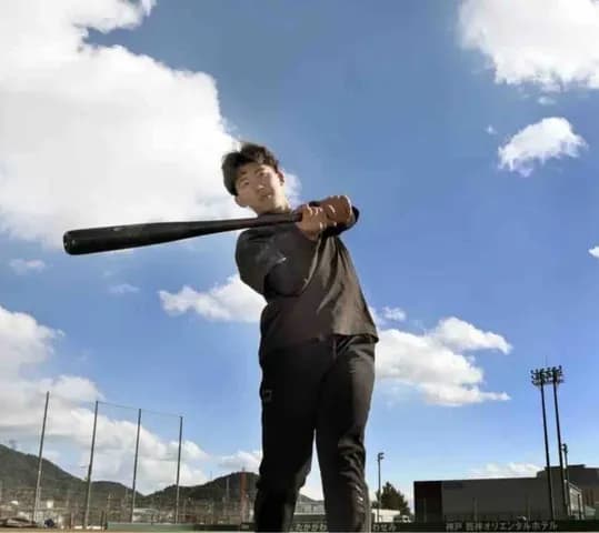 阪神　ドラ１立石が自主トレ公開「今年１年勝負だなと思ってます」