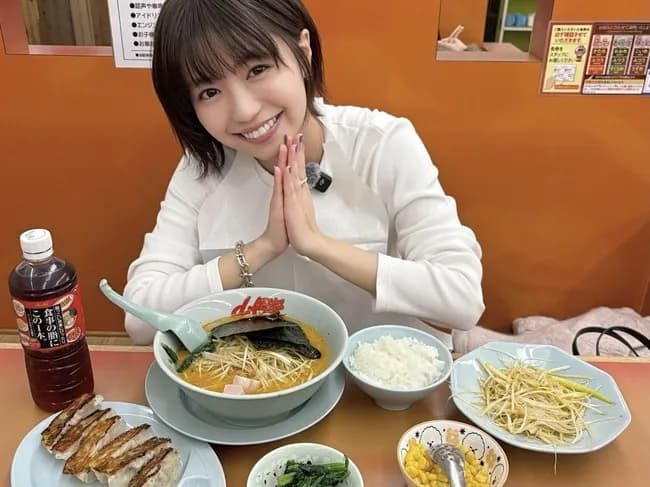 【画像】人気アイドル声優(26)「新年早々、人生初の山岡家に行きました」