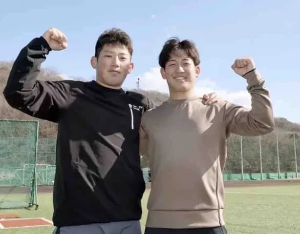 阪神・伊原が母校の大商大で自主トレ公開　「投げるのが仕事」とオフは体を見つめ直す期間に　ヤクルトの大西とキャッチボールでは「ナイスボール」と太鼓判