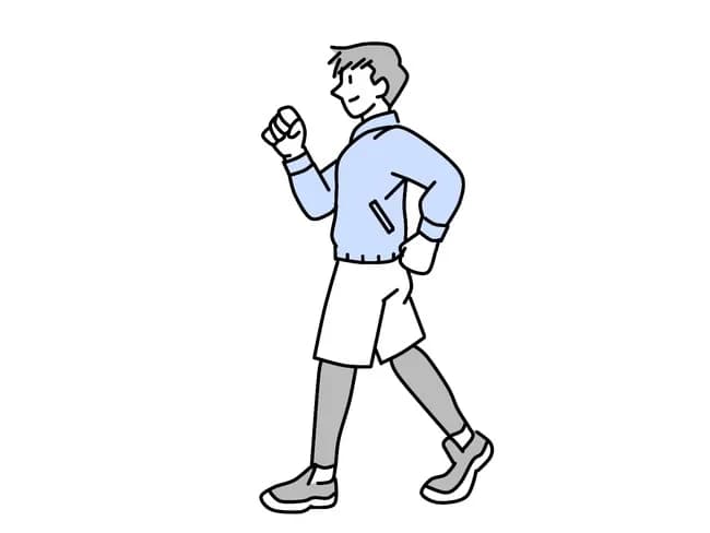 毎日仕事で一万歩歩いてるんやが