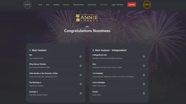 【朗報】大ヒット上映中「果てしなきスカーレット」、アニメ界のアカデミー賞にノミネート！